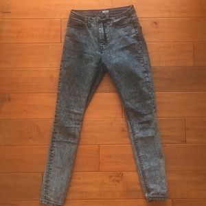 high rise twig ankle jeans